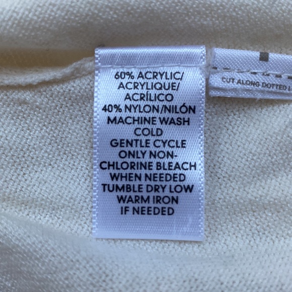 Loft V-neck Sweater 💗 Ivory - Picture 14 of 15